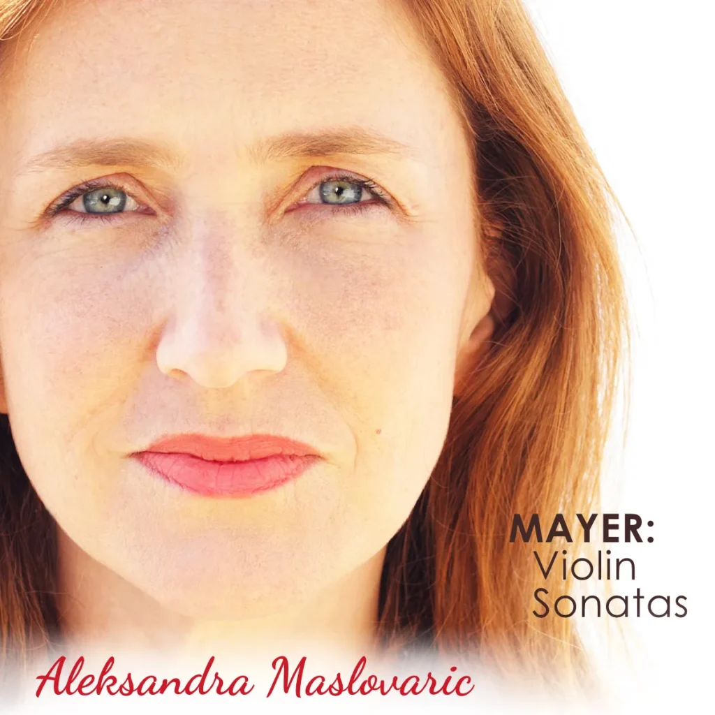 cover image for Mayer: Violin Sonatas album